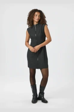 Clearance Neo Noir Melville Herringbone Dress 166190 132