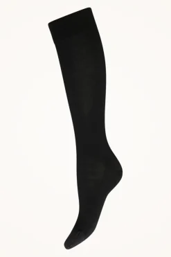 Discount Wolford Merino Knee-highs 7005 Black