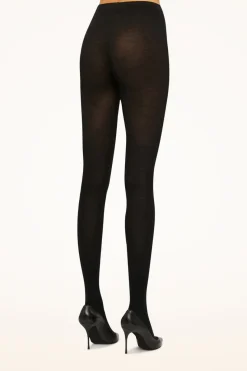 Hot Wolford Merino Tights Black