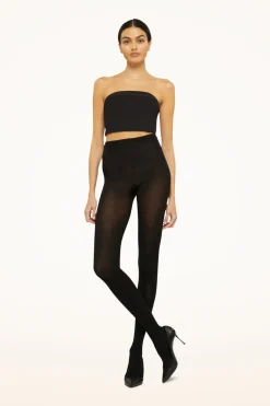 Hot Wolford Merino Tights Black