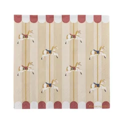 Discount Bloomingville Merry-go-round Serviet, Natur, FSC® Mix, Papir 82062899 Nature