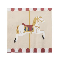 Discount Bloomingville Merry-go-round Serviet, Natur, FSC® Mix, Papir 82062899 Nature