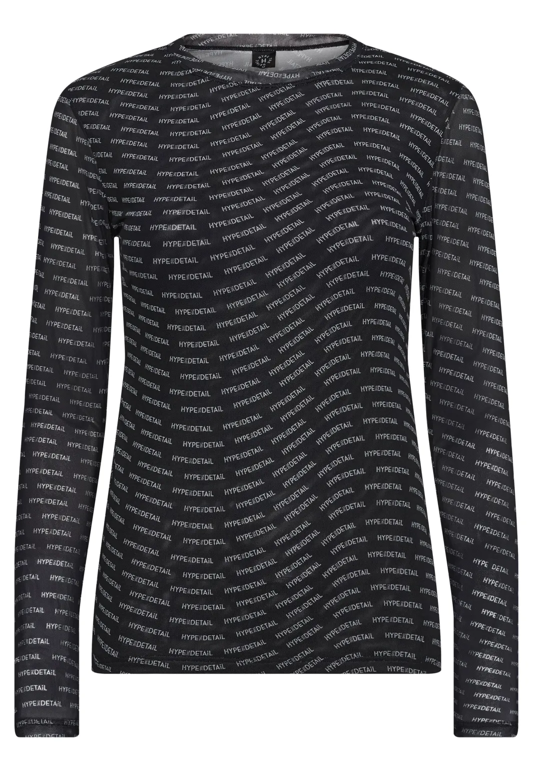 Outlet Hype The Detail Mesh Blouse 91 Sort