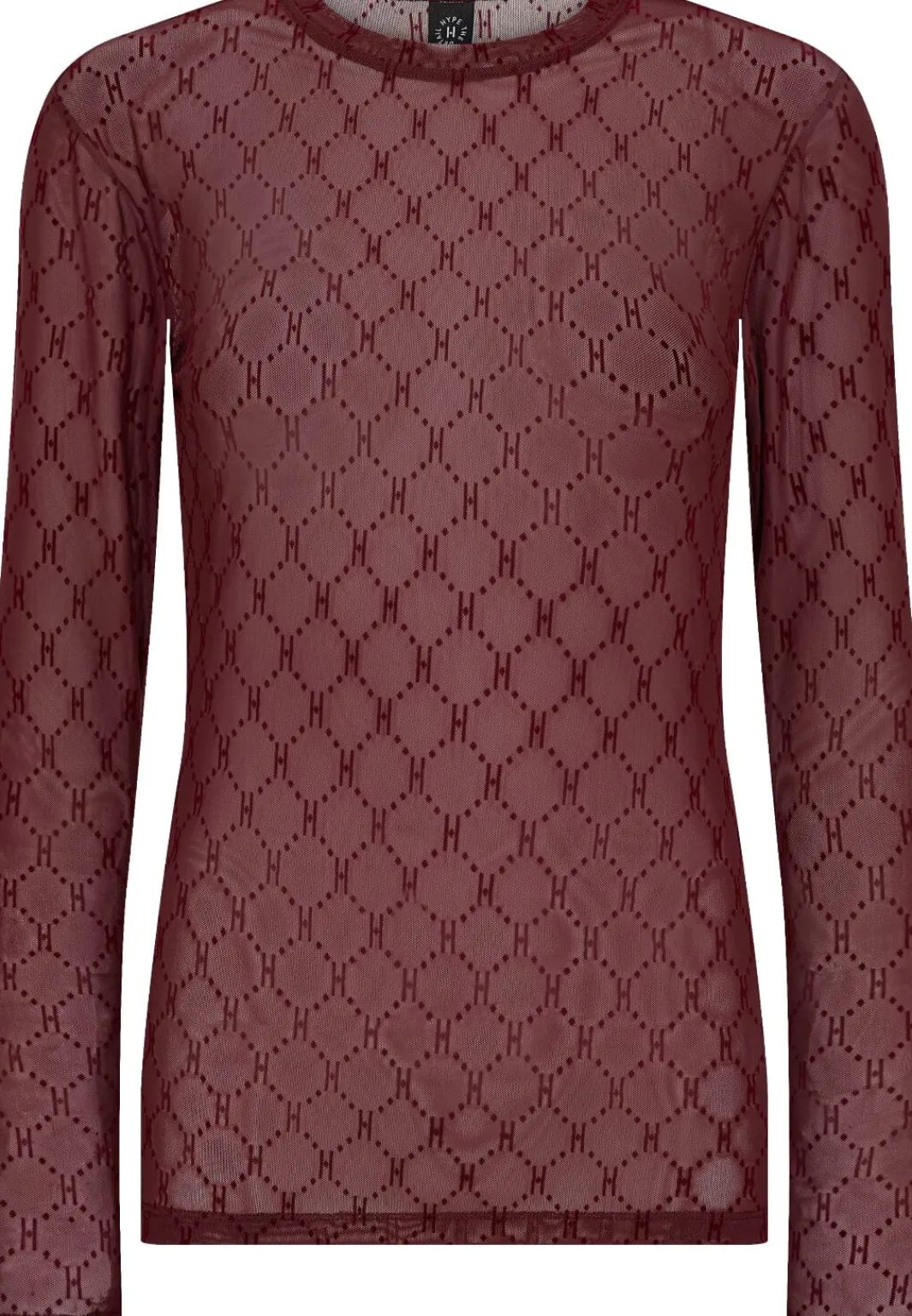 Discount Hype The Detail Mesh Blouse 300-14 12