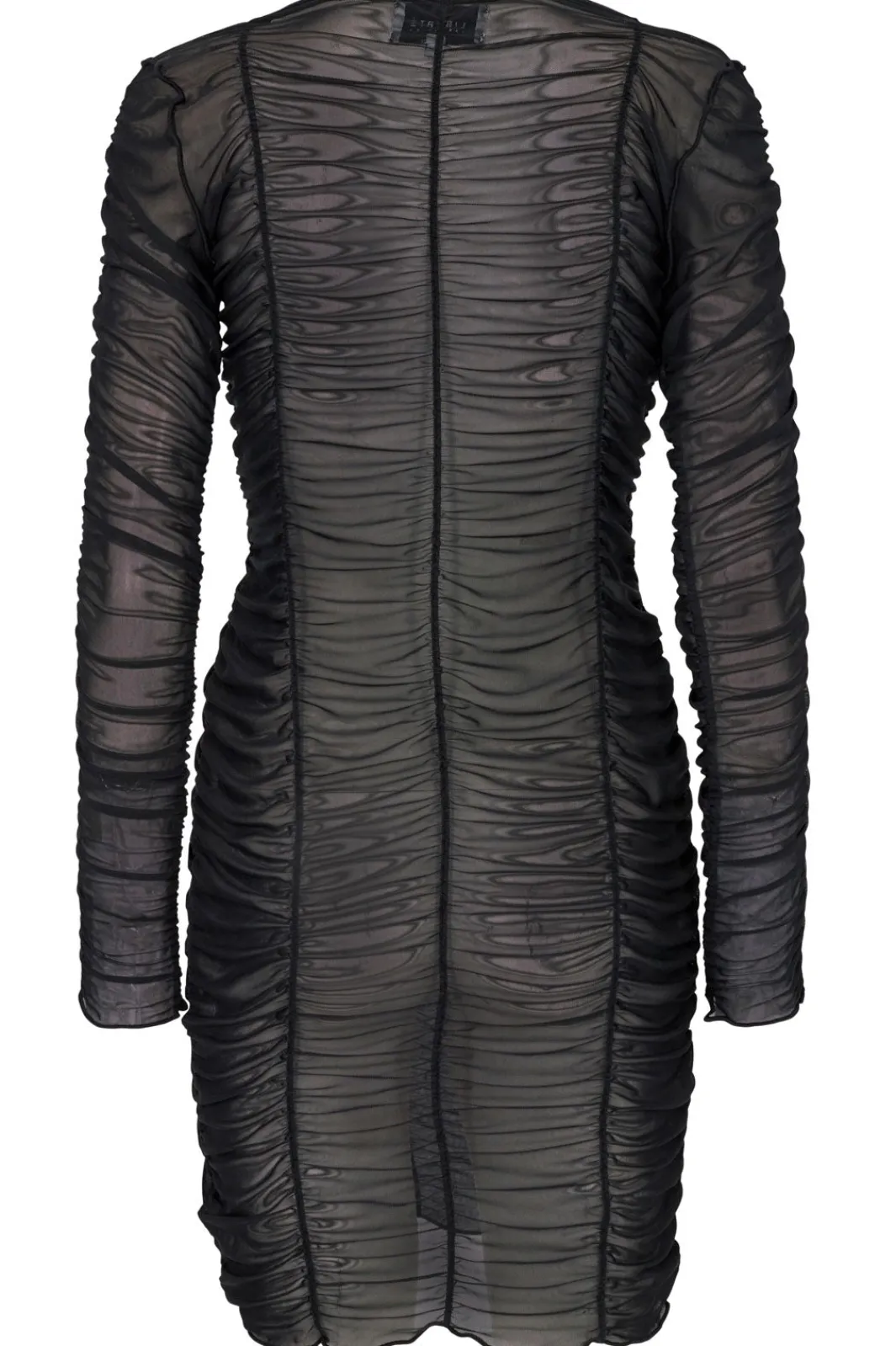 Clearance Liberte Mesh LS Wrinkel Dress Black