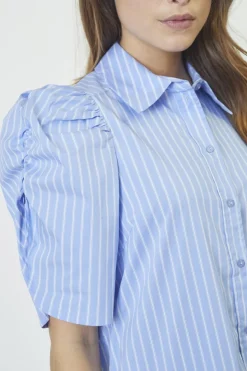 New Co´Couture Micacc Stripe Ss Shirt Dress 36551 23