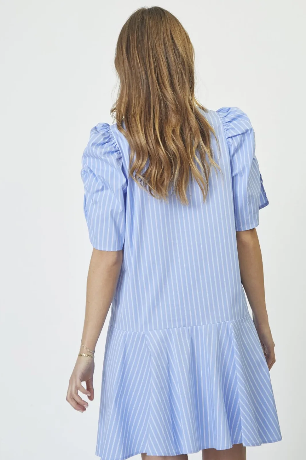 New Co´Couture Micacc Stripe Ss Shirt Dress 36551 23