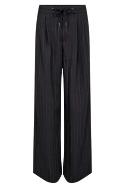 New Haute L'Amitié Michelle Pin String Tie Pant HL10297 Dark Grey
