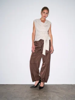 Discount Gossia Miego Pants G2836 Brown