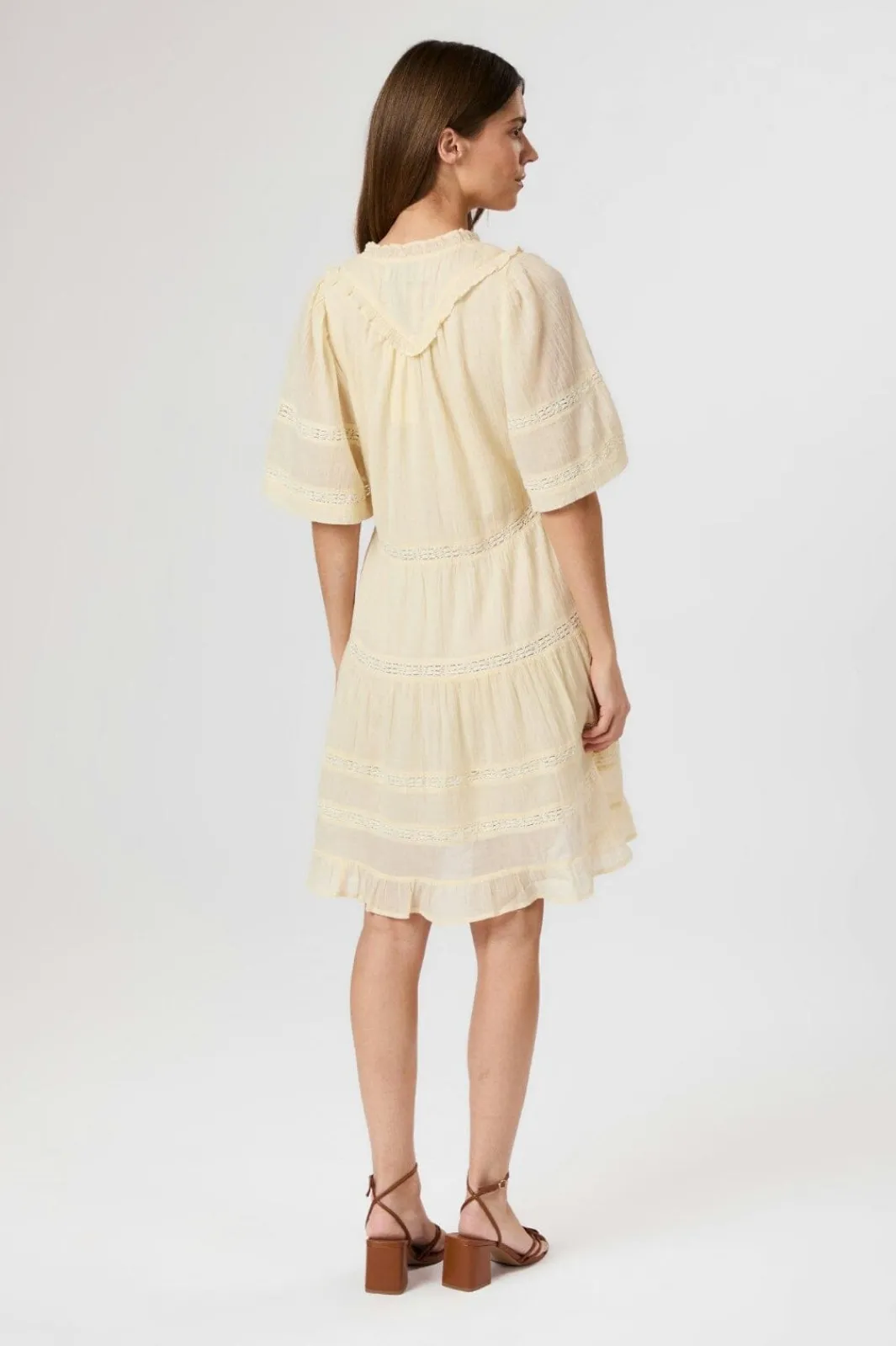 Clearance Neo Noir Milene S Voile Dress 165528 191