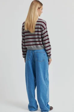 Online Second Female Miley Knit Collar 60411 6148 Fudge
