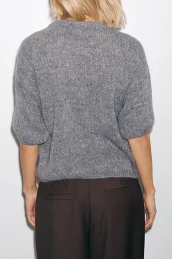 Hot Noella Mimi Knit Jumper 218 Grey