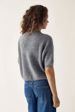 Hot Noella Mimi Knit Jumper 218 Grey