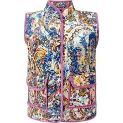 Liberte Mimi Vest 22263 Blue Rose Paisley