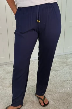 Outlet A-bee Mina Pants Navy