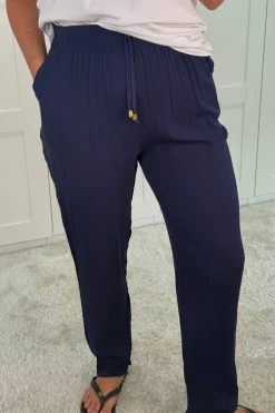 Outlet A-bee Mina Pants Navy