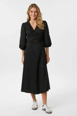 Discount Neo Noir Minga Poplin Dress 165266 100
