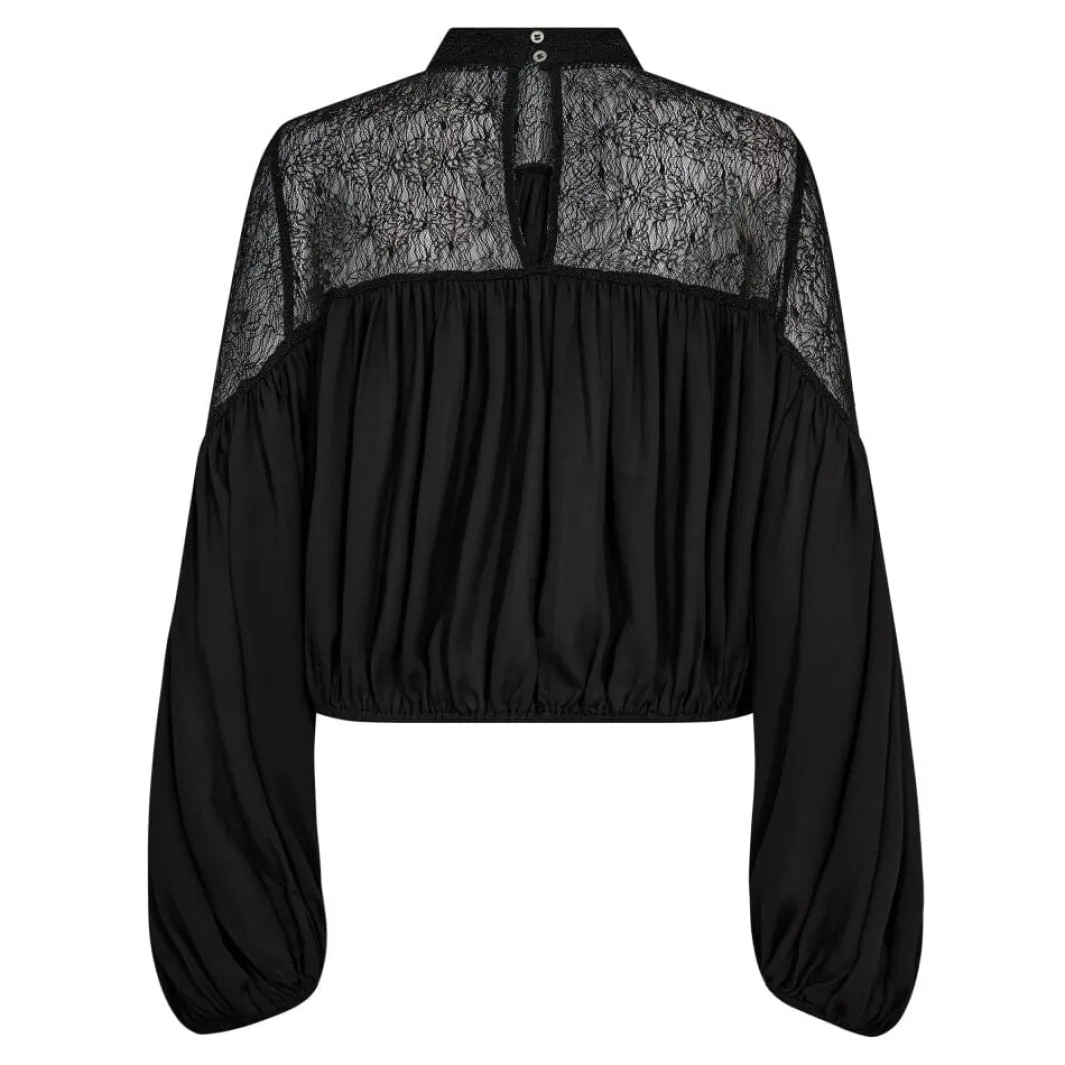 Online Co´Couture Mingocc Mix Lace Blouse 35986 96