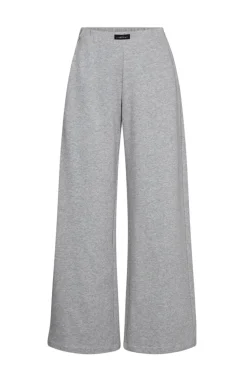 Online Haute L'Amitié Mini Curve Loose Pant HL10264 Grey Melangé