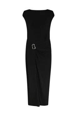 Best Neo Noir Minja Drapy Dress 165728 100