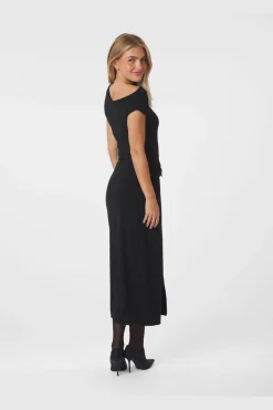 Best Neo Noir Minja Drapy Dress 165728 100