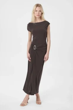 Outlet Neo Noir Minja Drapy Dress 165728 584