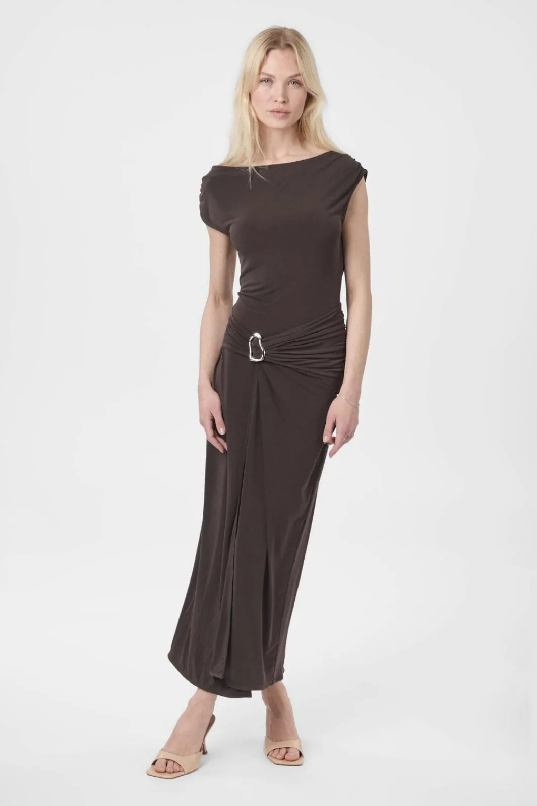 Outlet Neo Noir Minja Drapy Dress 165728 584