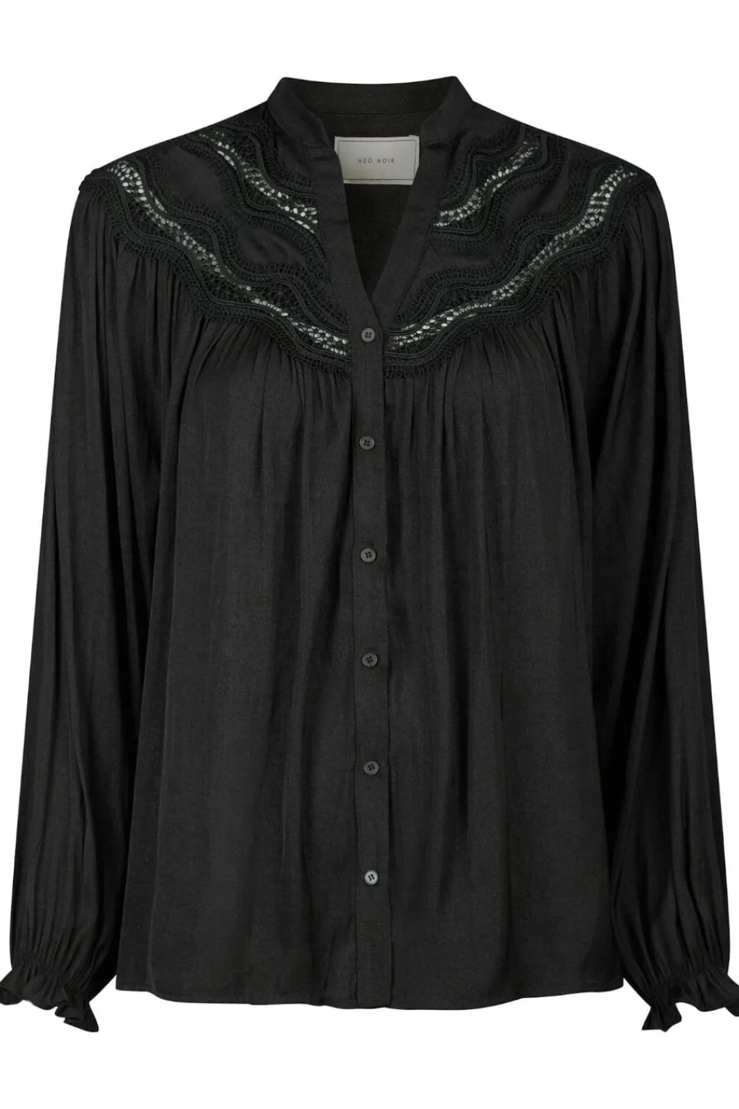 Clearance Neo Noir Minnie Deco Blouse 163724 Black