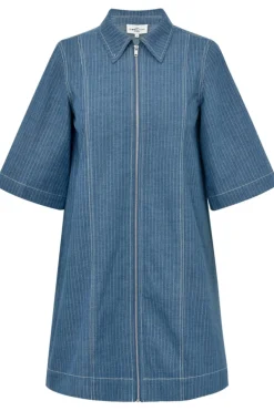 Discount Global Funk Mira Zip-G P62 Blue Pinstripe