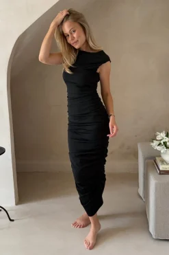 Online BYIC Miraic Dress A23938 Black