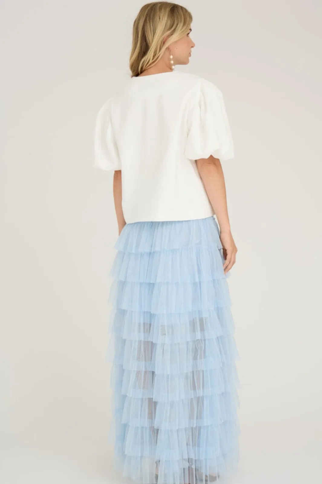 Online A-View Miranda Skirt 282 Light Blue
