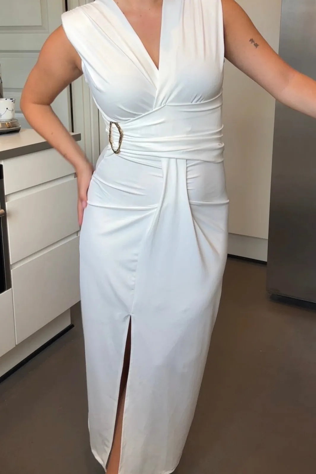 Sale A-bee Mirella Dress White