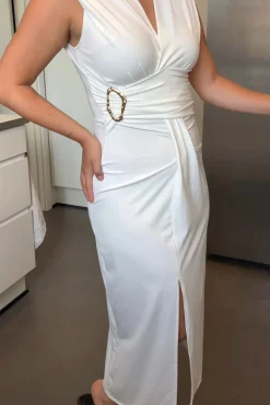 Sale A-bee Mirella Dress White
