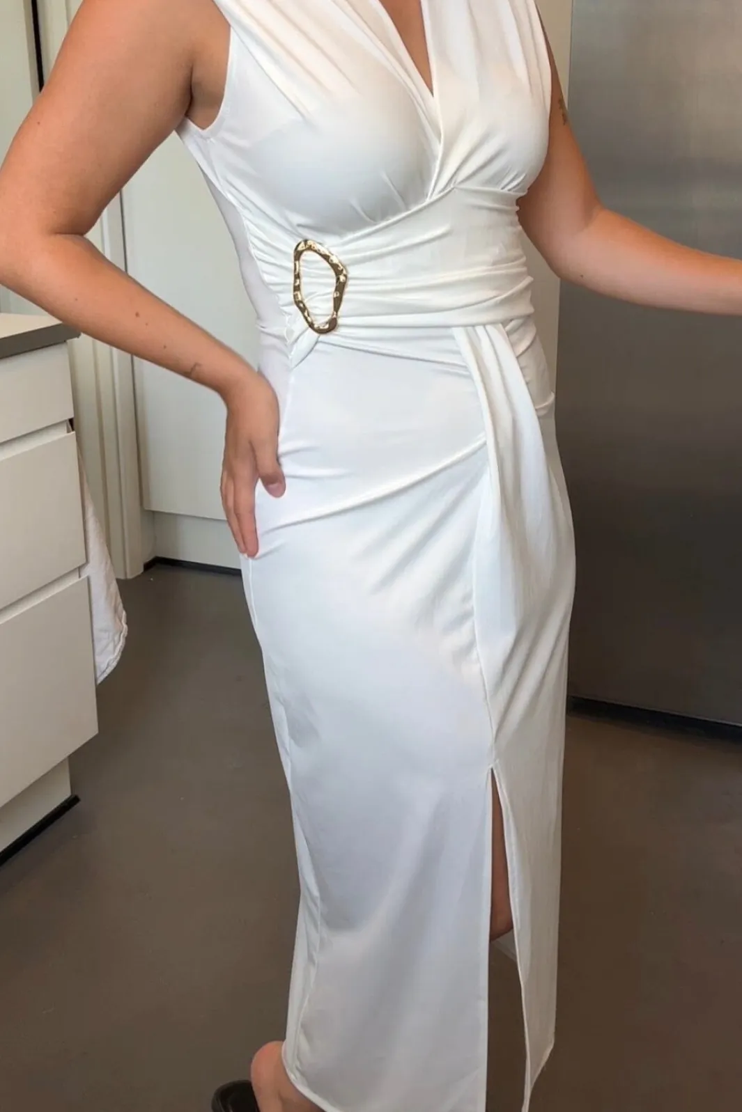 Sale A-bee Mirella Dress White