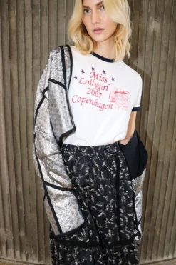 New Lollys Laundry Missll Tee Ss25449-1034 01 White