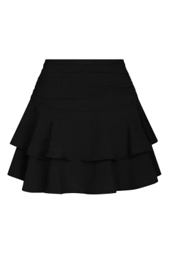 Discount Neo Noir Mitra Frill Structure Skirt 167121 100