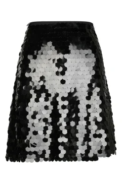 Online Neo Noir Miva Big Sequins Skirt 165919 100