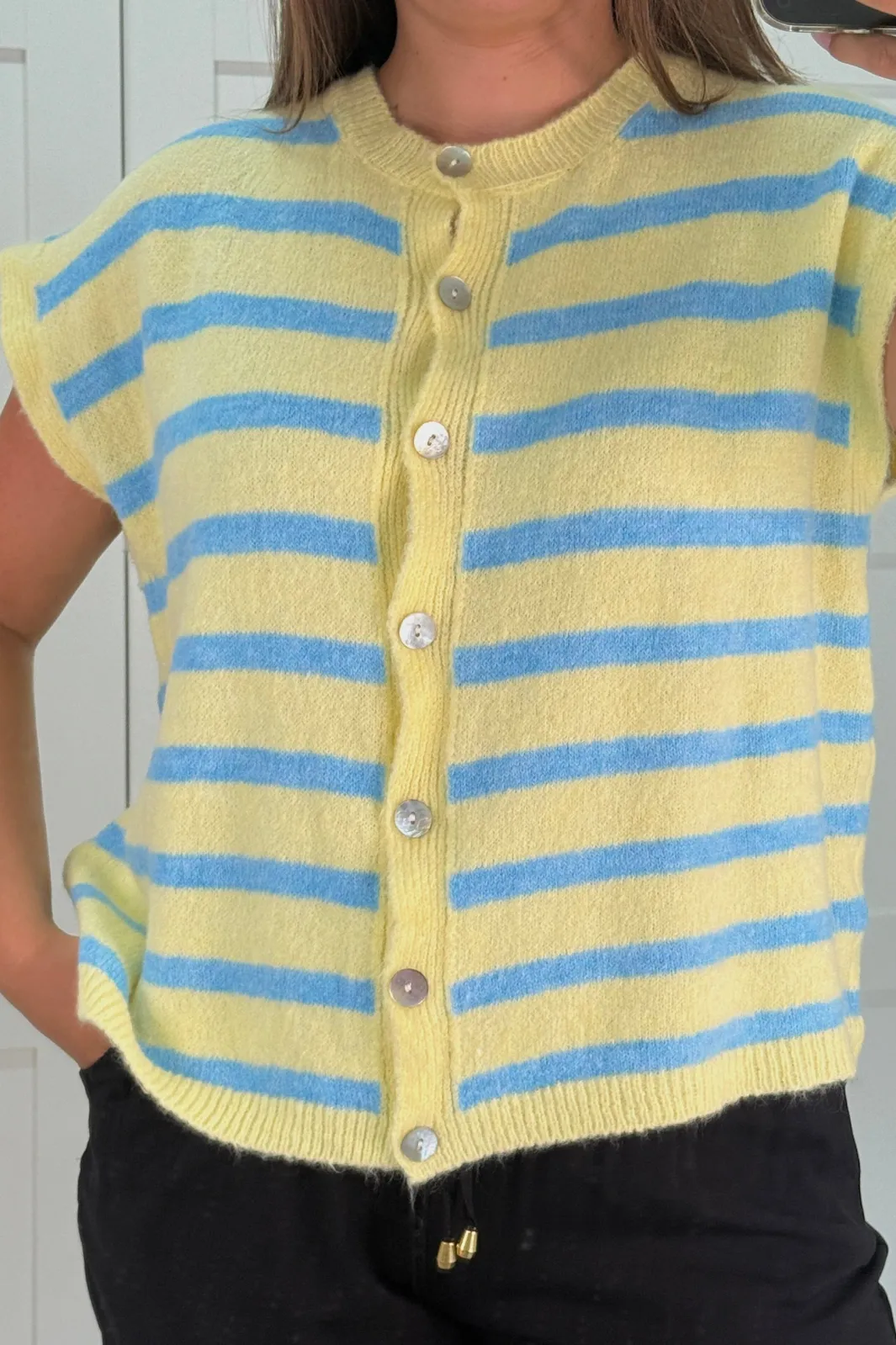Online A-bee Molly Vest Blazing Yellow