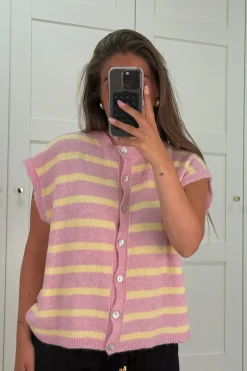 Sale A-bee Molly Vest Pink