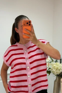 Outlet A-bee Molly Vest Red