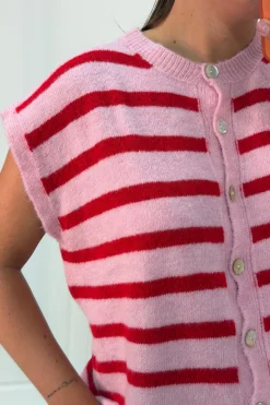 Outlet A-bee Molly Vest Red