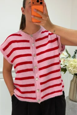 Outlet A-bee Molly Vest Red