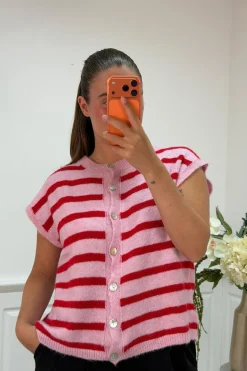 Outlet A-bee Molly Vest Red