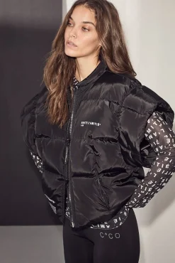 Clearance Haute L'Amitié Mount Puffer Vest HL10159 Black