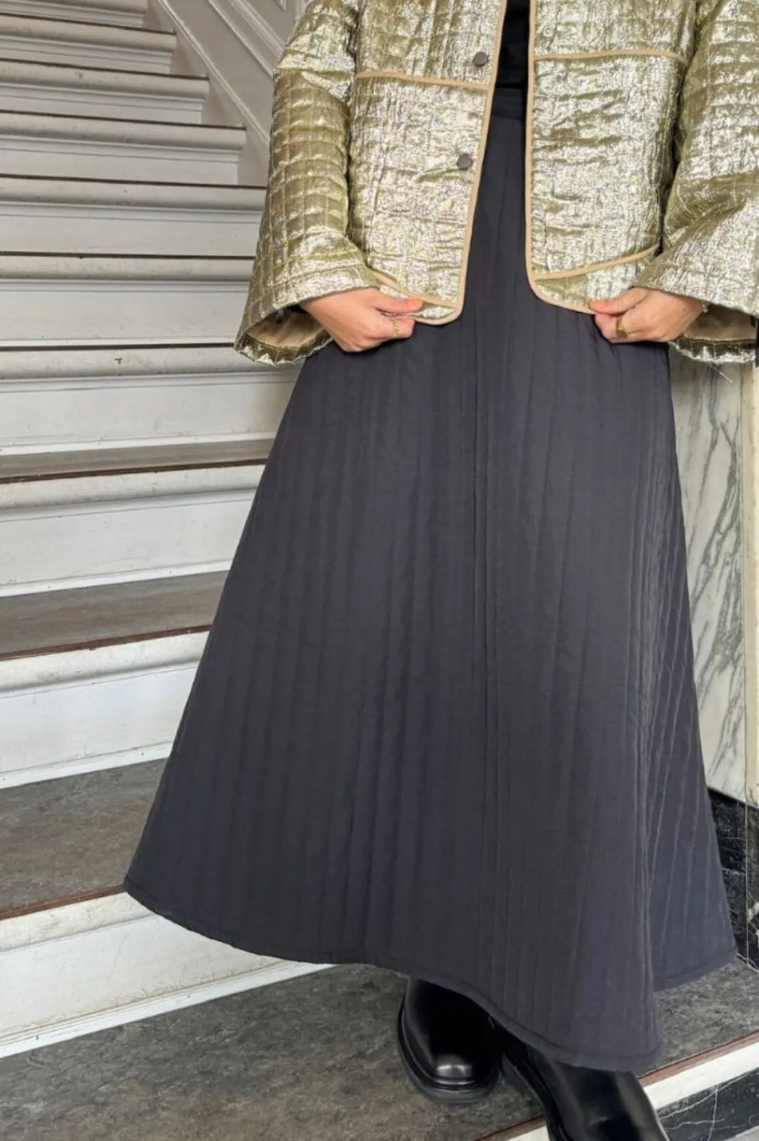 Hot Stories From The Atelier By Copenhagen Shoes Move Me Skirt 0001 Black