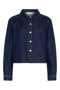 Moss Copenhagen Mschadna Alena Shirt 19502 Dark Blue Wash