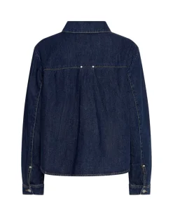 Moss Copenhagen Mschadna Alena Shirt 19502 Dark Blue Wash