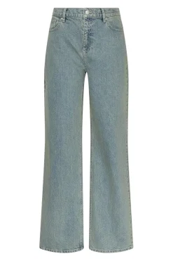 MSCH Copenhagen Mschbine Ada Relaxed Jeans Long 19693 Sand Blue Wash