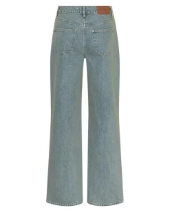MSCH Copenhagen Mschbine Ada Relaxed Jeans Long 19693 Sand Blue Wash