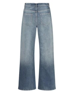 Outlet Moss Copenhagen Mschbine Lui Relaxed Long Jeans 19282 Mid Blue Wash